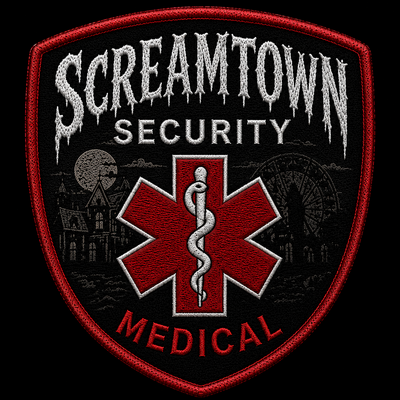 Scream Town Security & Medical patch